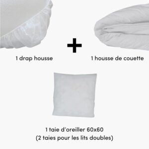 Parure Housse De Couette Biodégradable Soft