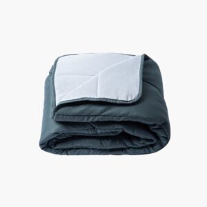 Couette Légère Reversible Gris Clair_Gris Foncé