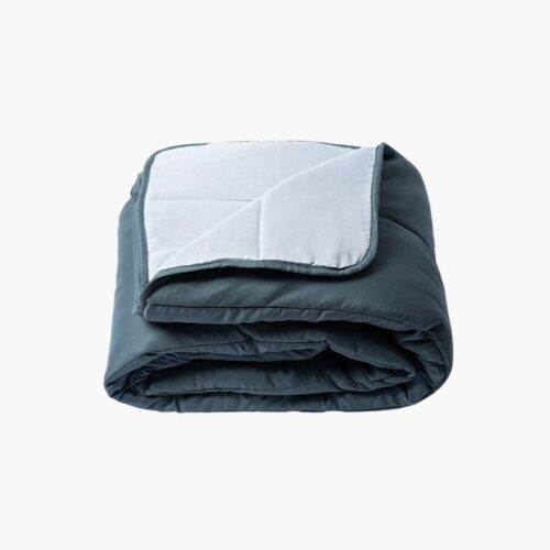 Couette Légère Reversible Gris Clair_Gris Foncé